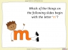 The Letter 'm' - EYFS Teaching Resources (slide 7/21)